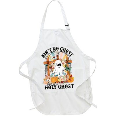 Aint No Ghost But The Holy Ghost Ghost Christian Halloween Apron