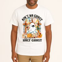 Aint No Ghost But The Holy Ghost Ghost Christian Halloween Tall T-Shirt
