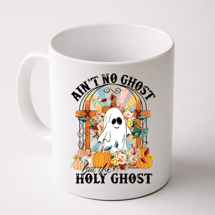 Aint No Ghost But The Holy Ghost Ghost Christian Halloween Mug
