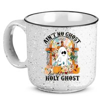 Aint No Ghost But The Holy Ghost Ghost Christian Halloween 15oz Campfire Ceramic Mug