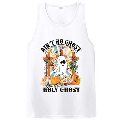 Aint No Ghost But The Holy Ghost Ghost Christian Halloween PosiCharge Competitor Tank