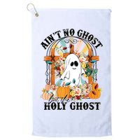 Aint No Ghost But The Holy Ghost Ghost Christian Halloween Golf Towel