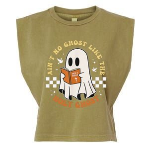 AinT No Ghost Like The Holy Ghost Gift Garment-Dyed Women's Muscle Tee