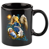 Angel With Baby Jesus 11oz C Handle Ceramic Mug