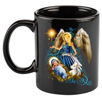 Angel With Baby Jesus 11oz C Handle Ceramic Mug