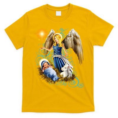 Angel With Baby Jesus T-Shirt