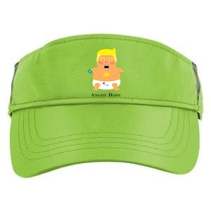 Angry Baby Trump Adult Drive Performance Visor