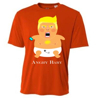 Angry Baby Trump Cooling Performance Crew T-Shirt