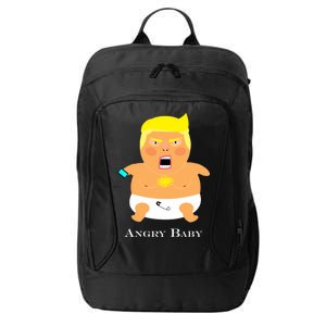 Angry Baby Trump City Backpack