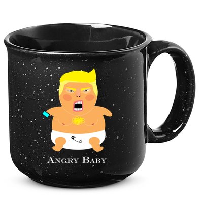 Angry Baby Trump 15oz Campfire Ceramic Mug