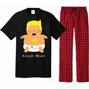 Angry Baby Trump Pajama Set