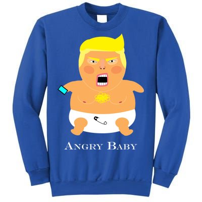 Angry Baby Trump Sweatshirt