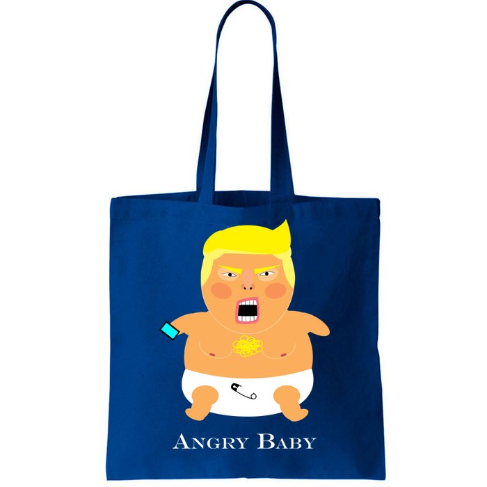 Angry Baby Trump Tote Bag