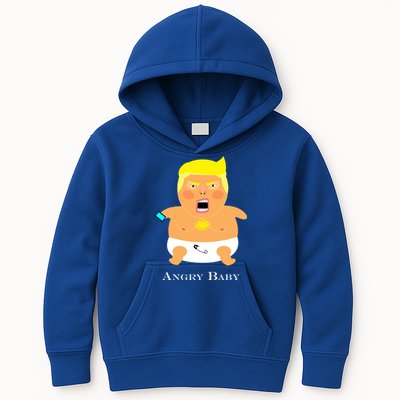 Angry Baby Trump Kids Hoodie