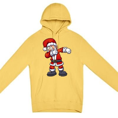 Angry Dabbing Santa Christmas Premium Pullover Hoodie