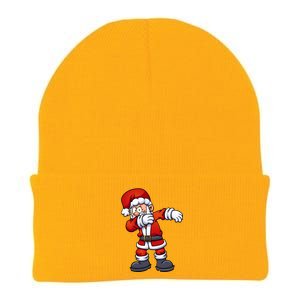 Angry Dabbing Santa Christmas Knit Cap Winter Beanie