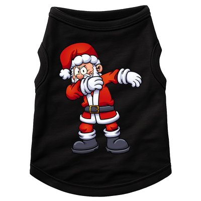 Angry Dabbing Santa Christmas Doggie Tank