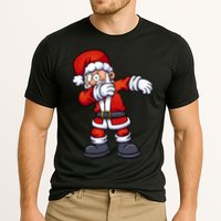Angry Dabbing Santa Christmas Cooling Performance Crew T-Shirt