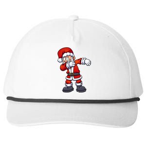 Angry Dabbing Santa Christmas Snapback Five-Panel Rope Hat