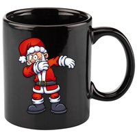 Angry Dabbing Santa Christmas 11oz C Handle Ceramic Mug