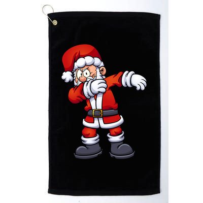 Angry Dabbing Santa Christmas Golf Towel