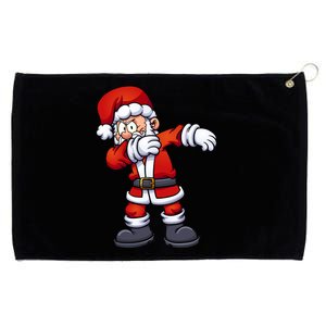 Angry Dabbing Santa Christmas Grommeted Golf Towel