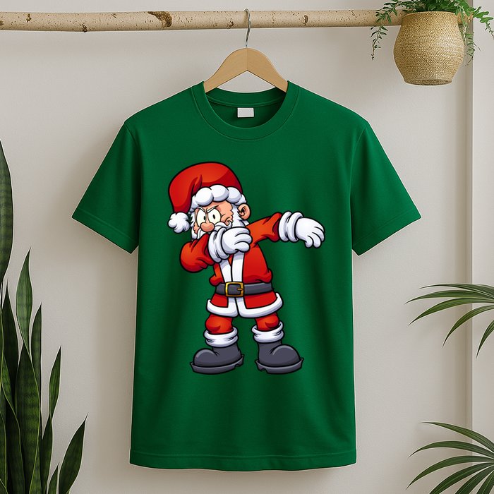 Angry Dabbing Santa Christmas T-Shirt