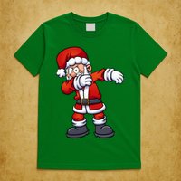 Angry Dabbing Santa Christmas T-Shirt