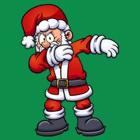 Angry Dabbing Santa Christmas T-Shirt