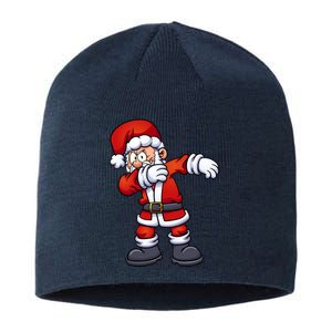 Angry Dabbing Santa Christmas Sustainable Beanie