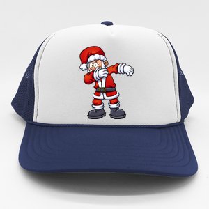 Angry Dabbing Santa Christmas Trucker Hat