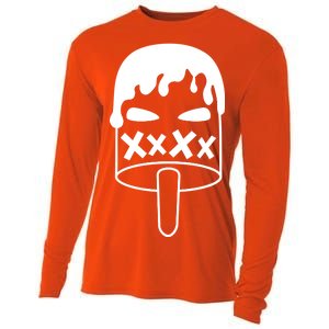 Angry Evil Ice Cream  Cooling Performance Long Sleeve Crew