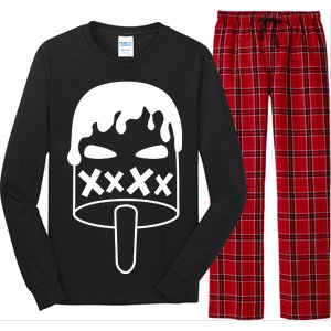 Angry Evil Ice Cream  Long Sleeve Pajama Set