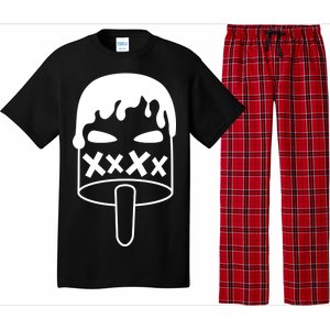 Angry Evil Ice Cream  Pajama Set