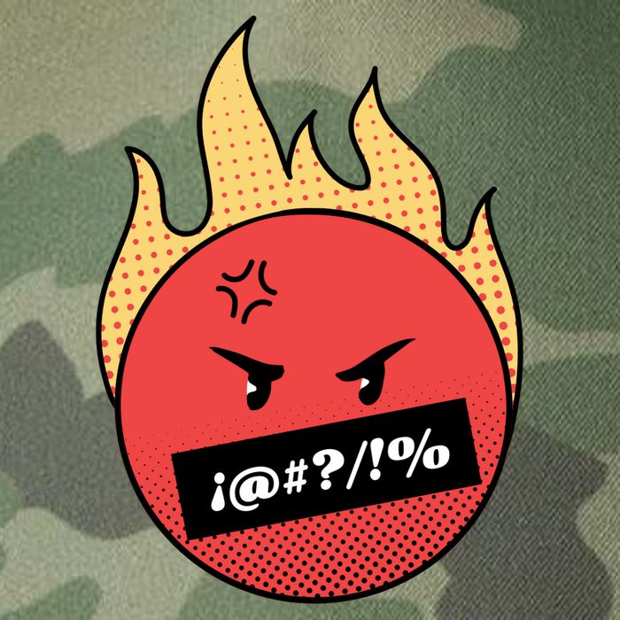 Angry Flaming Emoji Legacy Tie Dye Trucker Hat