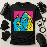 Angry Gorilla Banana Cooling Performance Crew T-Shirt