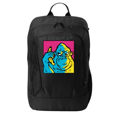 Angry Gorilla Banana City Backpack