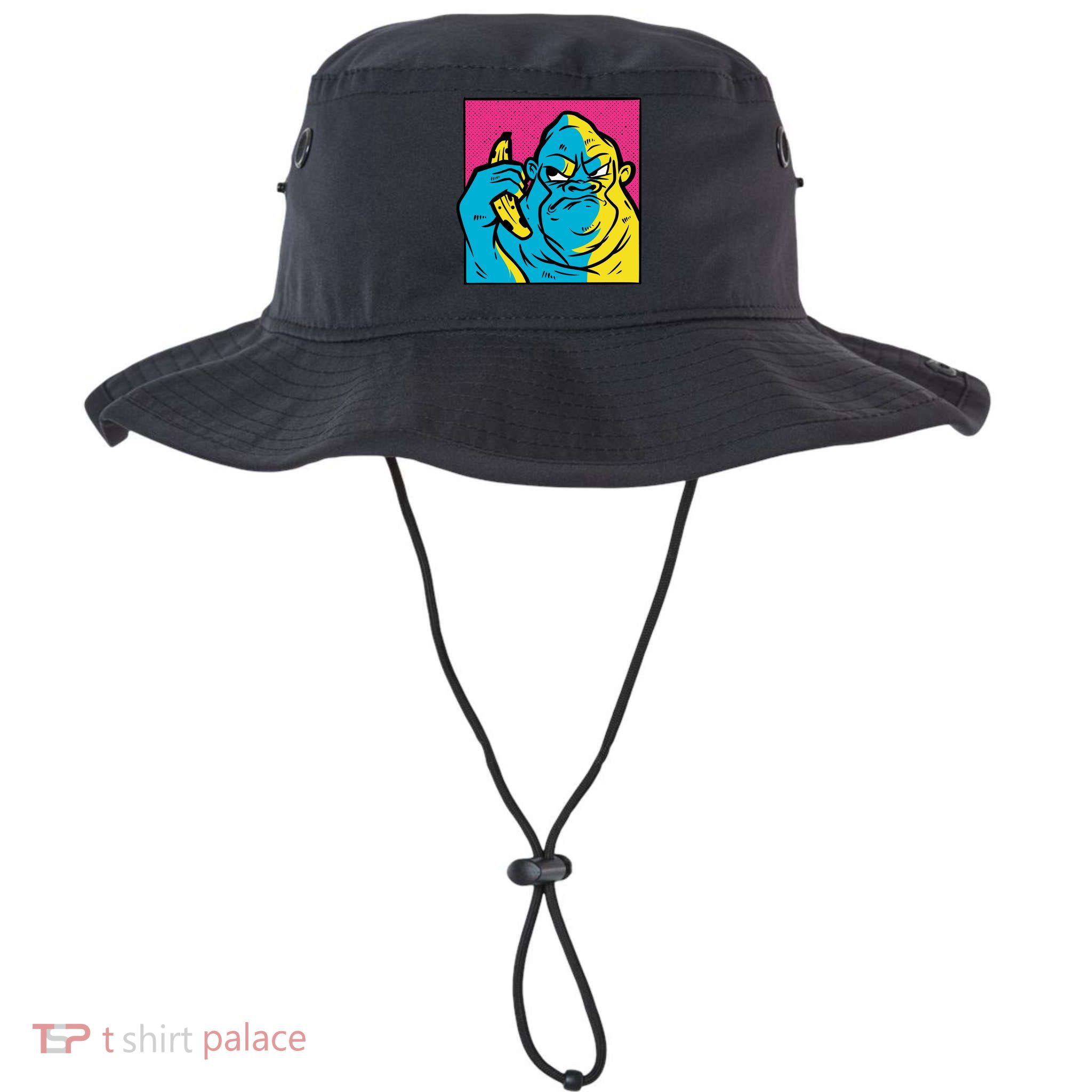 Angry Gorilla Banana Bucket Hat