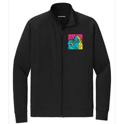 Angry Gorilla Banana Stretch Full-Zip Cadet Jacket