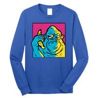 Angry Gorilla Banana Long Sleeve Shirt