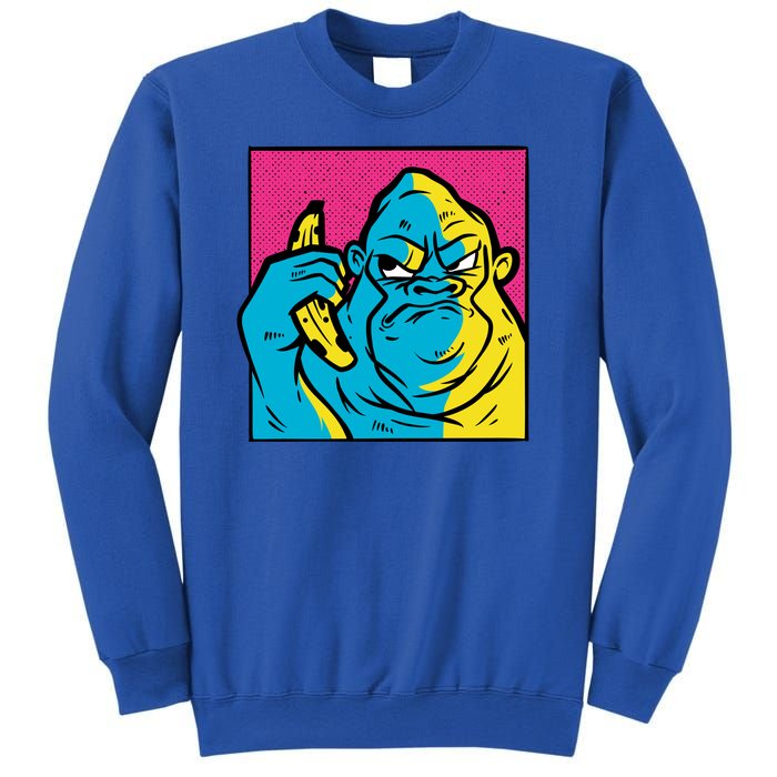 Angry Gorilla Banana Sweatshirt