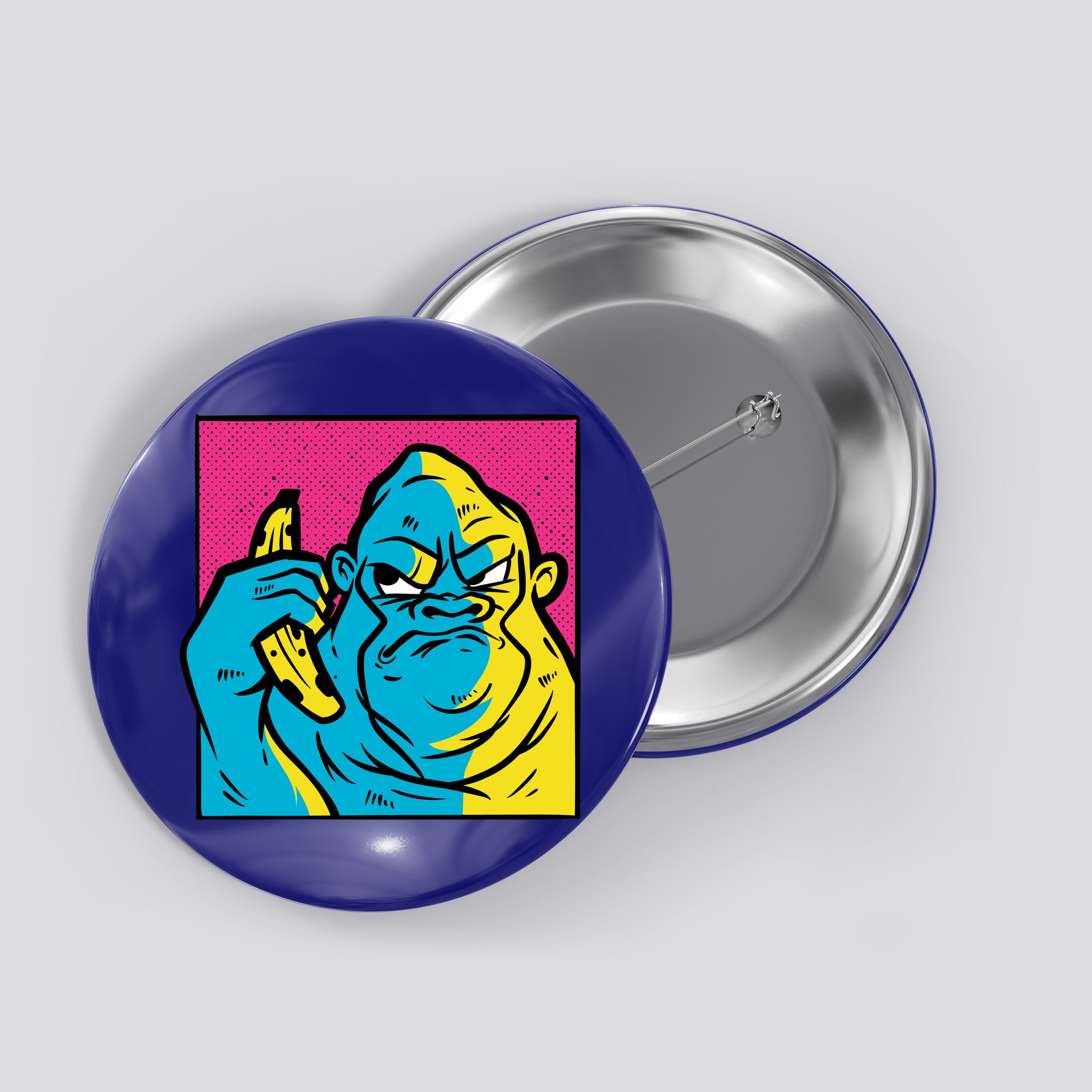 Angry Gorilla Banana Button