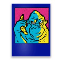 Angry Gorilla Banana Poster