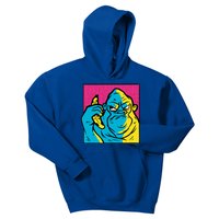 Angry Gorilla Banana Kids Hoodie