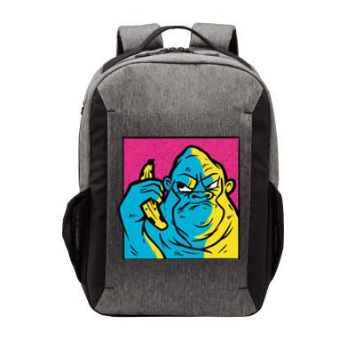 Angry Gorilla Banana Vector Backpack