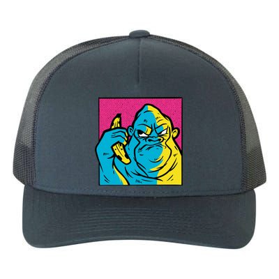 Angry Gorilla Banana Yupoong Adult 5-Panel Trucker Hat