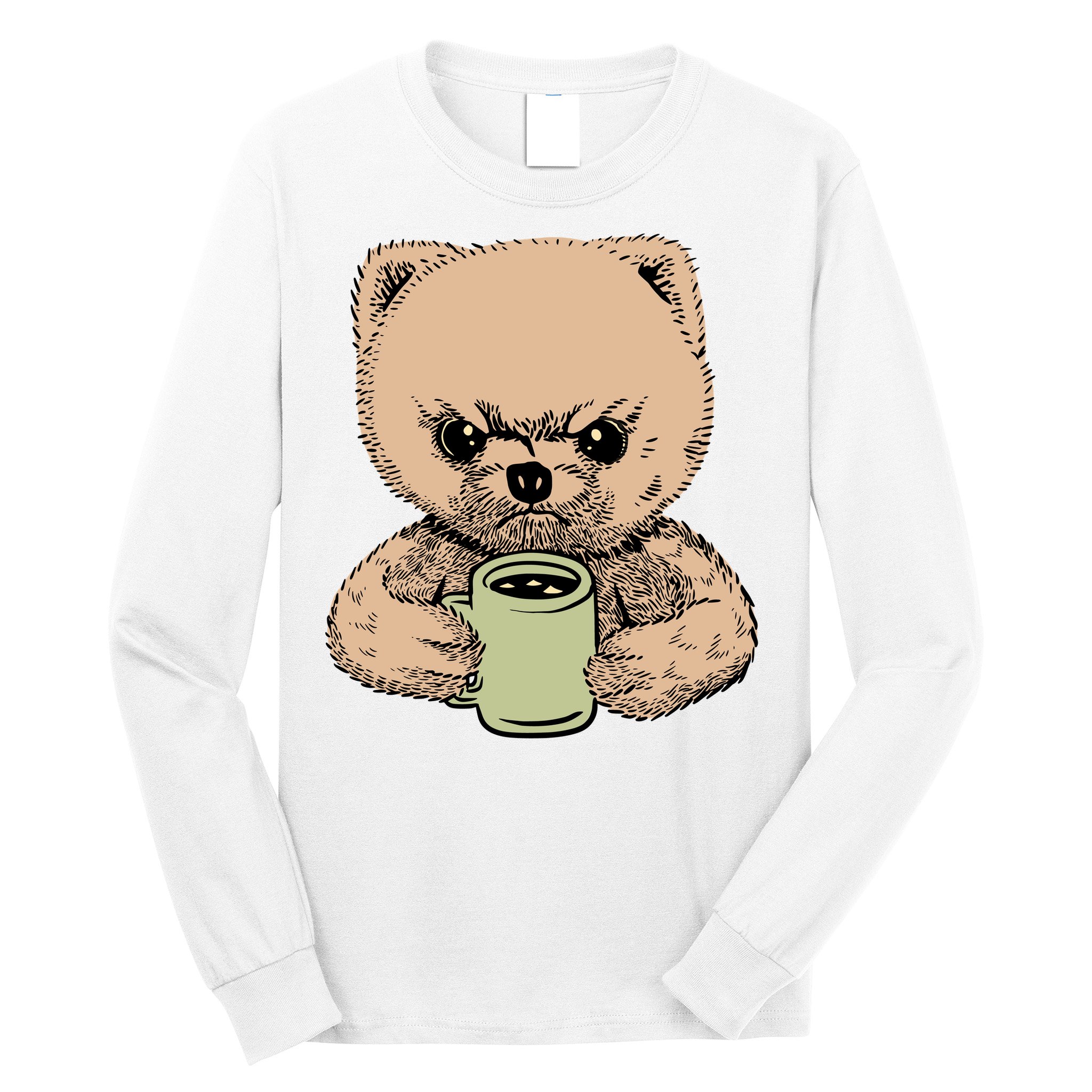 Angry Pomeranian Long Sleeve Shirt