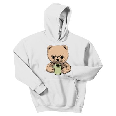 Angry Pomeranian Kids Hoodie