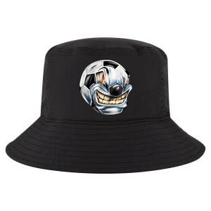 Angry Soccer Ball Cool Comfort Performance Bucket Hat