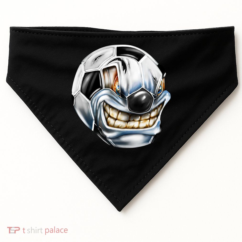 Angry Soccer Ball USA-Made Doggie Bandana